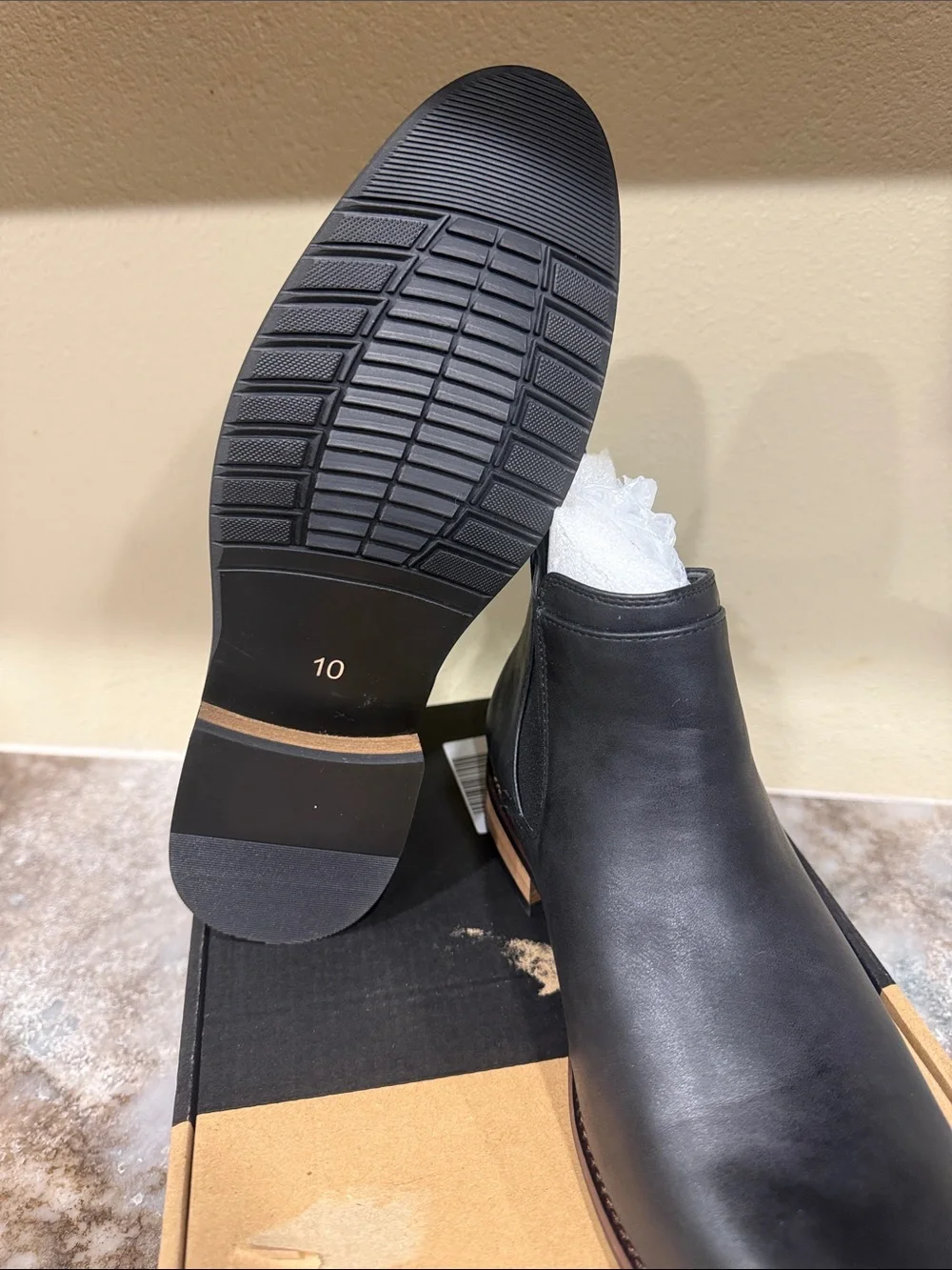 Vance co black leather